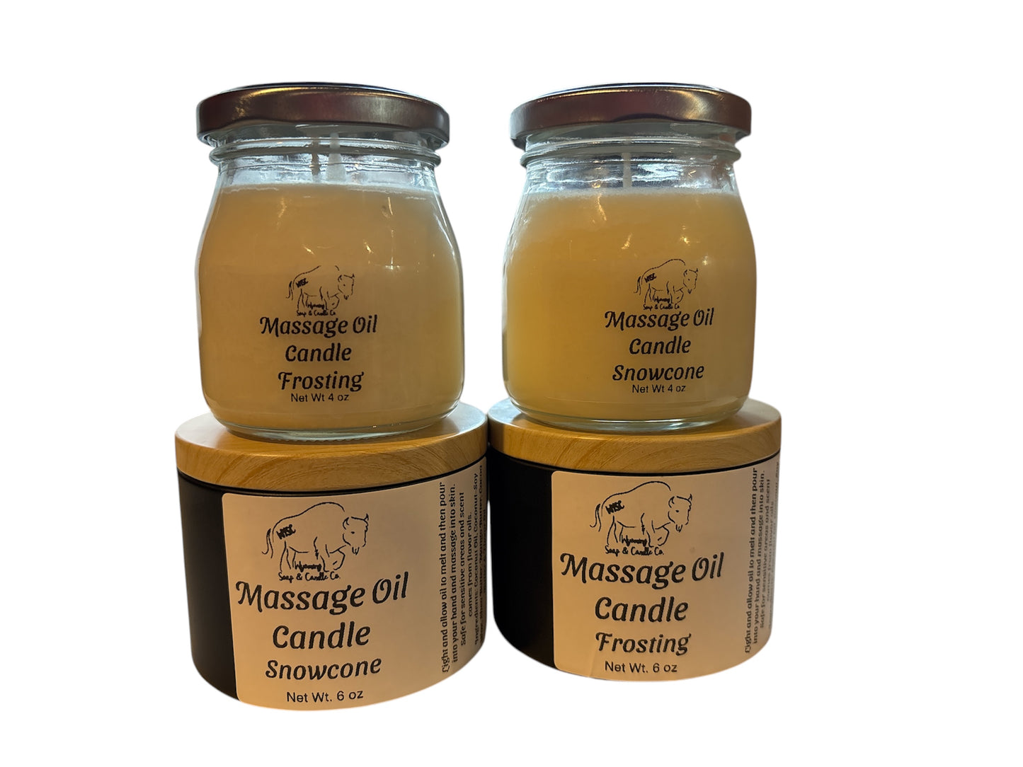 Massage Oil Candles