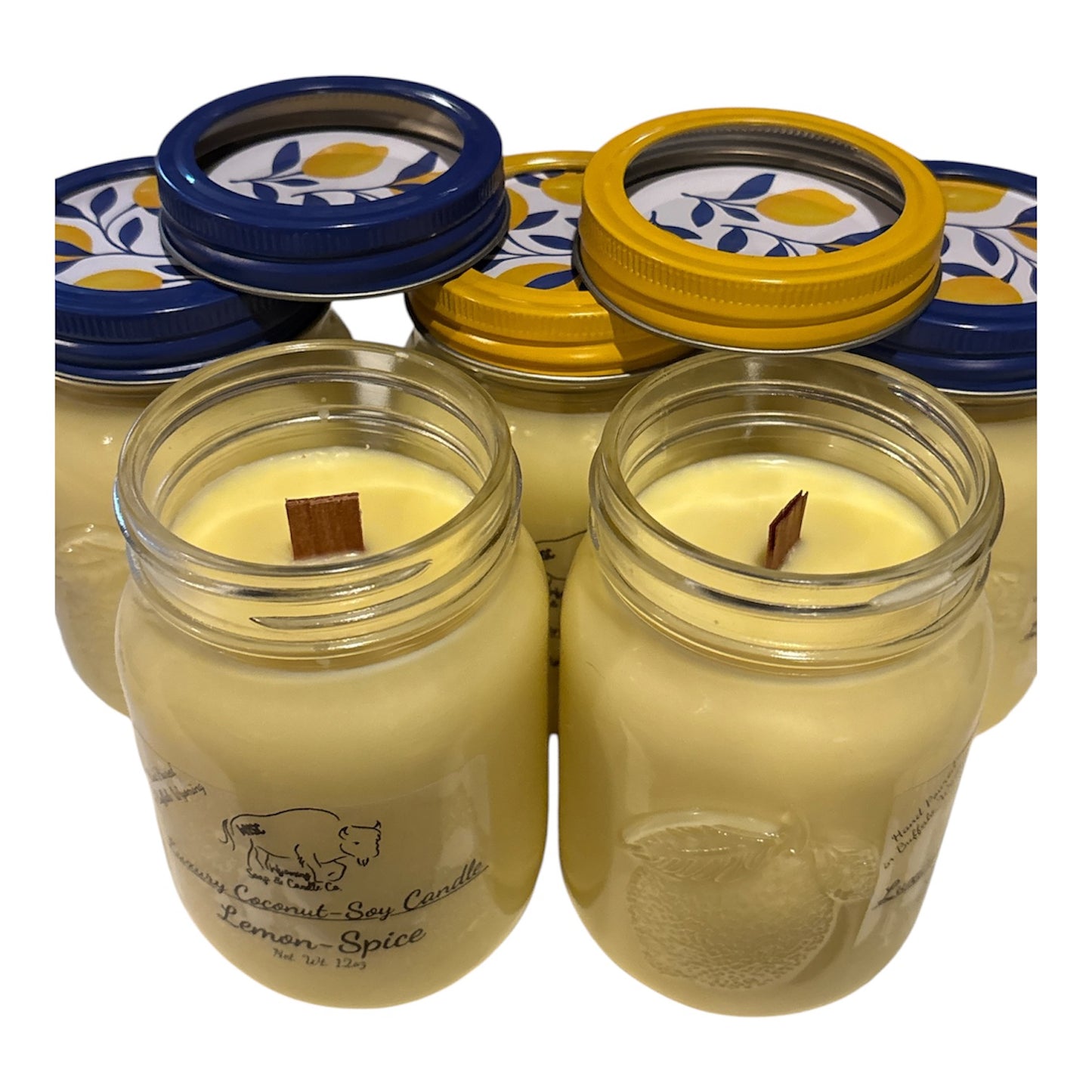 Lemon Spice 12 oz Candles