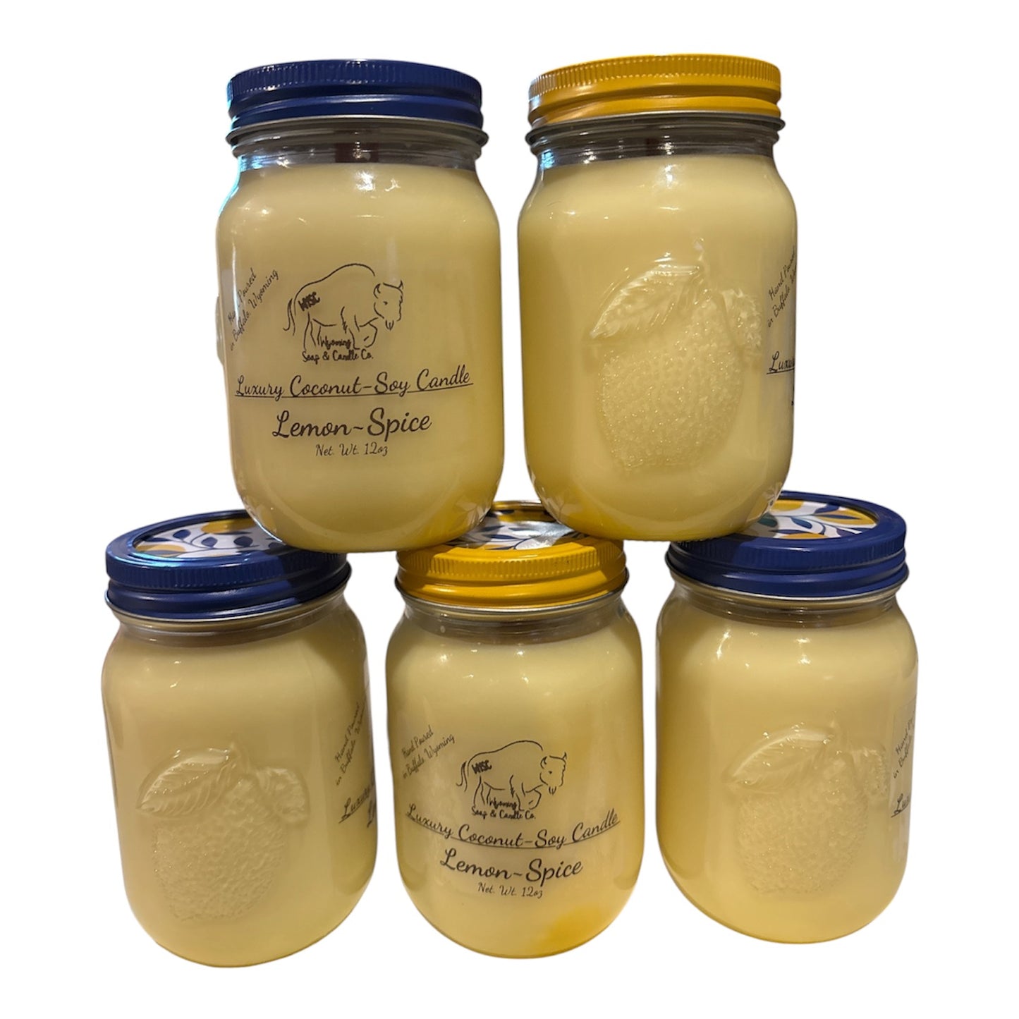 Lemon Spice 12 oz Candles