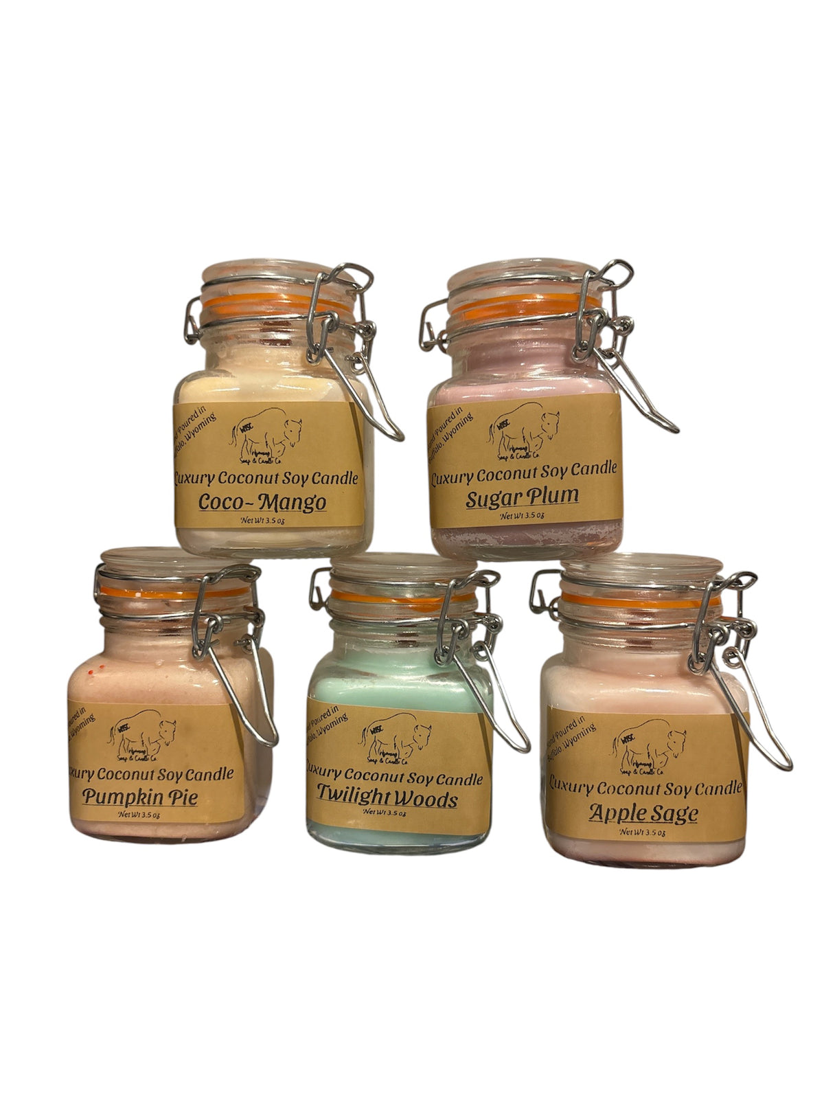 3.5 oz Coconut Soy Candles