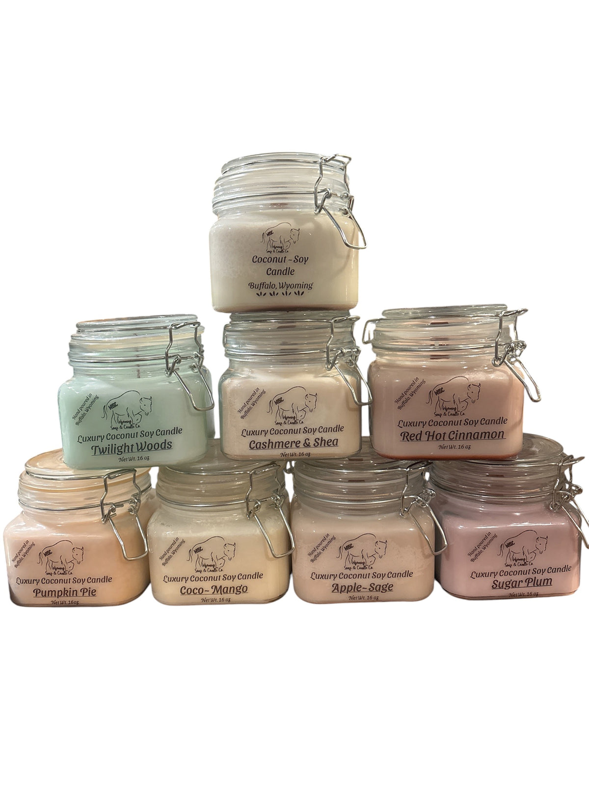 Candles 16 oz Jars